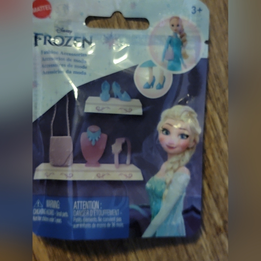 New Mattel Disney Princess Fashion Accessories Shoes Lot of 3 Ariel Elsa Tiana - Picture 4 of 5